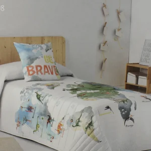 Colcha Infantil Mapa