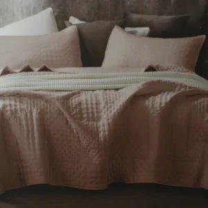 Colcha Bouti Rosa CLARA VIDAL