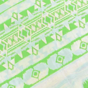 Tejido Étnico Verde