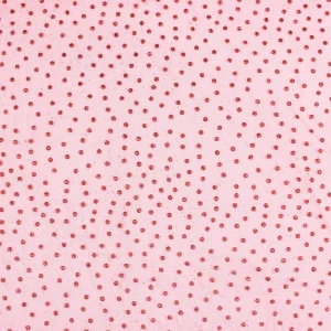 Tejido Tul Purpurina Rojo