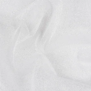 Tejido Tul Glittel Blanco
