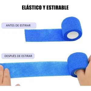 VENDA COHESIVA DSJ 2.5 CM ANCHO X 4.5 MTS LARGO