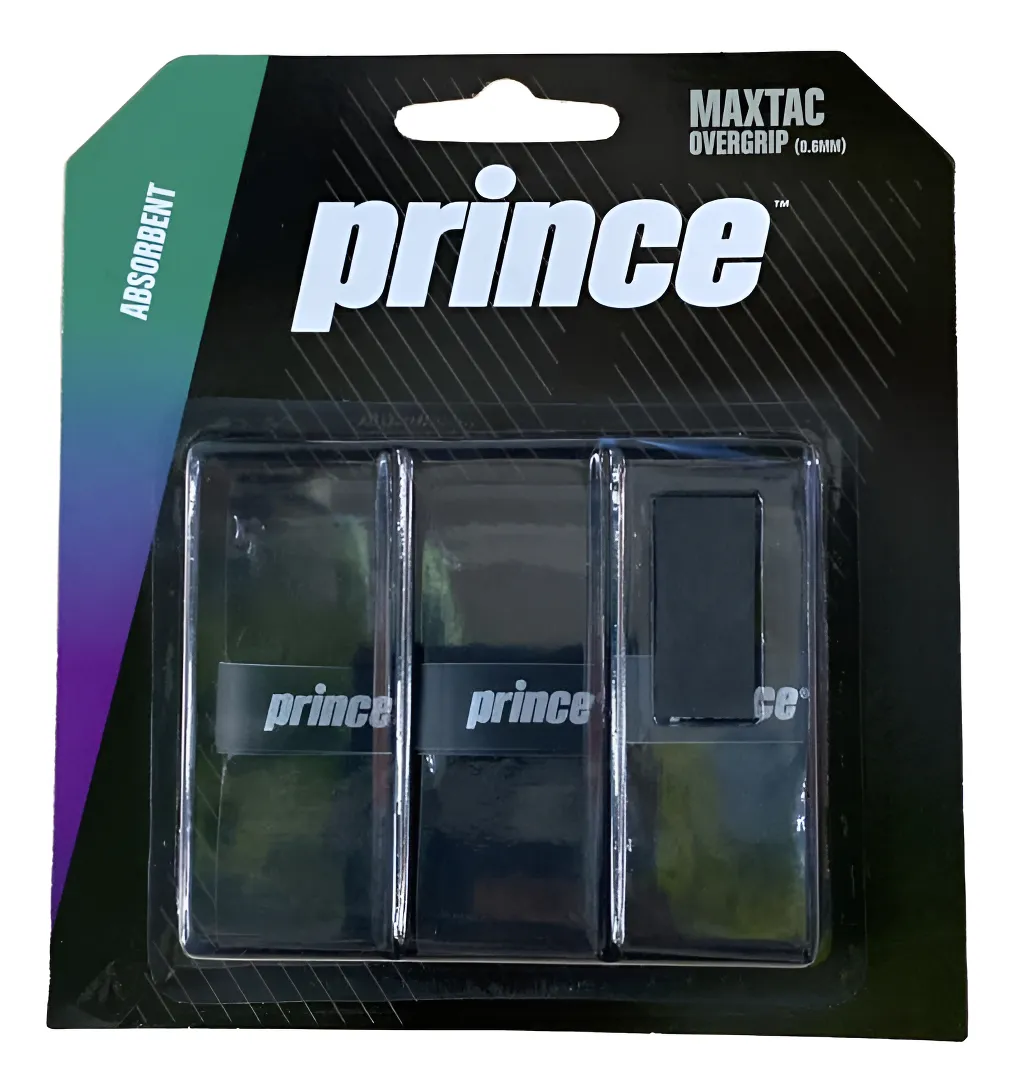 OVERGRIP PRINCE MAXTAC NEGRO X3