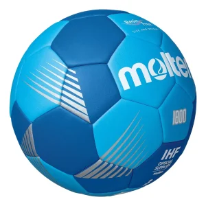 BALON HANDBALL SERIE F1800 RESINA FREE TURQUESA/AZUL MARINO