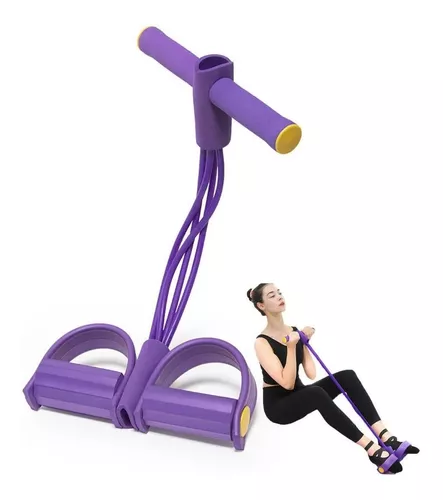 Banda Proflex Fitness con Pedal Morado - Imagen 3