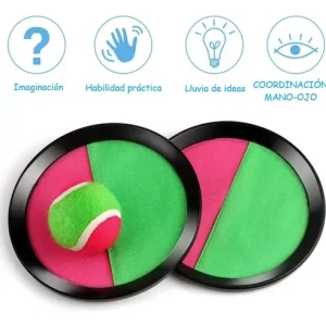 SET PALETAS DE PLAYA CON VELCRO