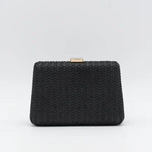 Clutch Borderia Negro