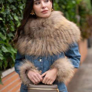 Cuello Vuelto Piel Natural