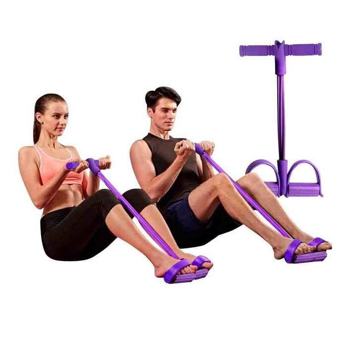 Banda Proflex Fitness con Pedal Morado - Imagen 5