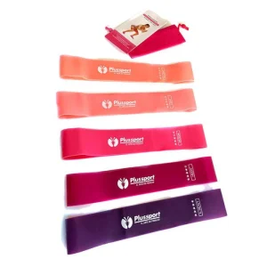 Set 5 Bandas Elásticas Plussport