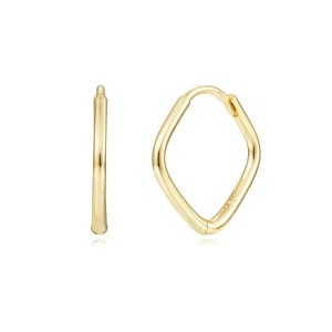 Pendientes Aros Rombo