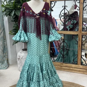 Vestido Flamenca Modelo Cordobesa T.46