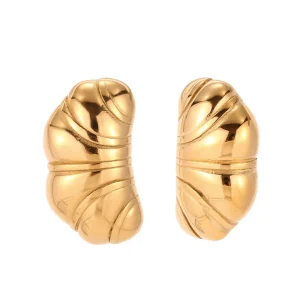 Pendientes Croissant Acero