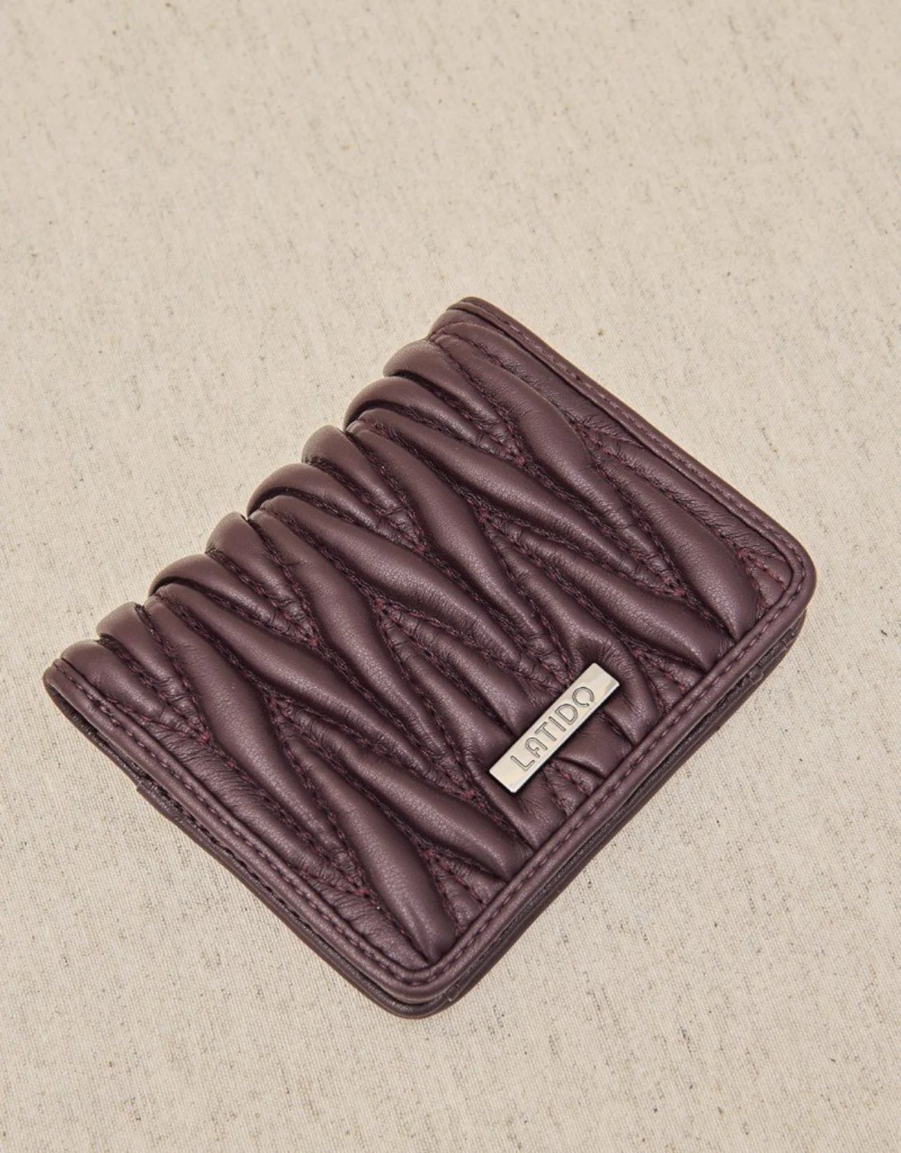 Cartera Monedero Plisado Latido - Imagen 3