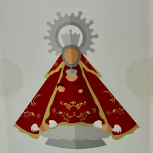 Pulsera Piedras Colores Virgen de Piedraescrita