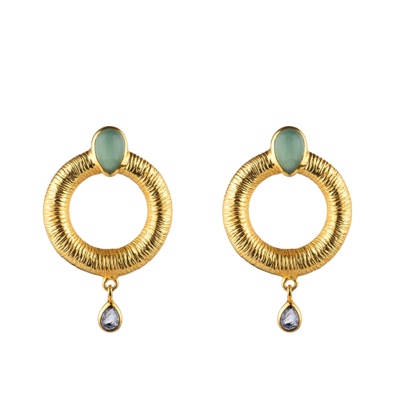 Pendientes Círculo Minerales