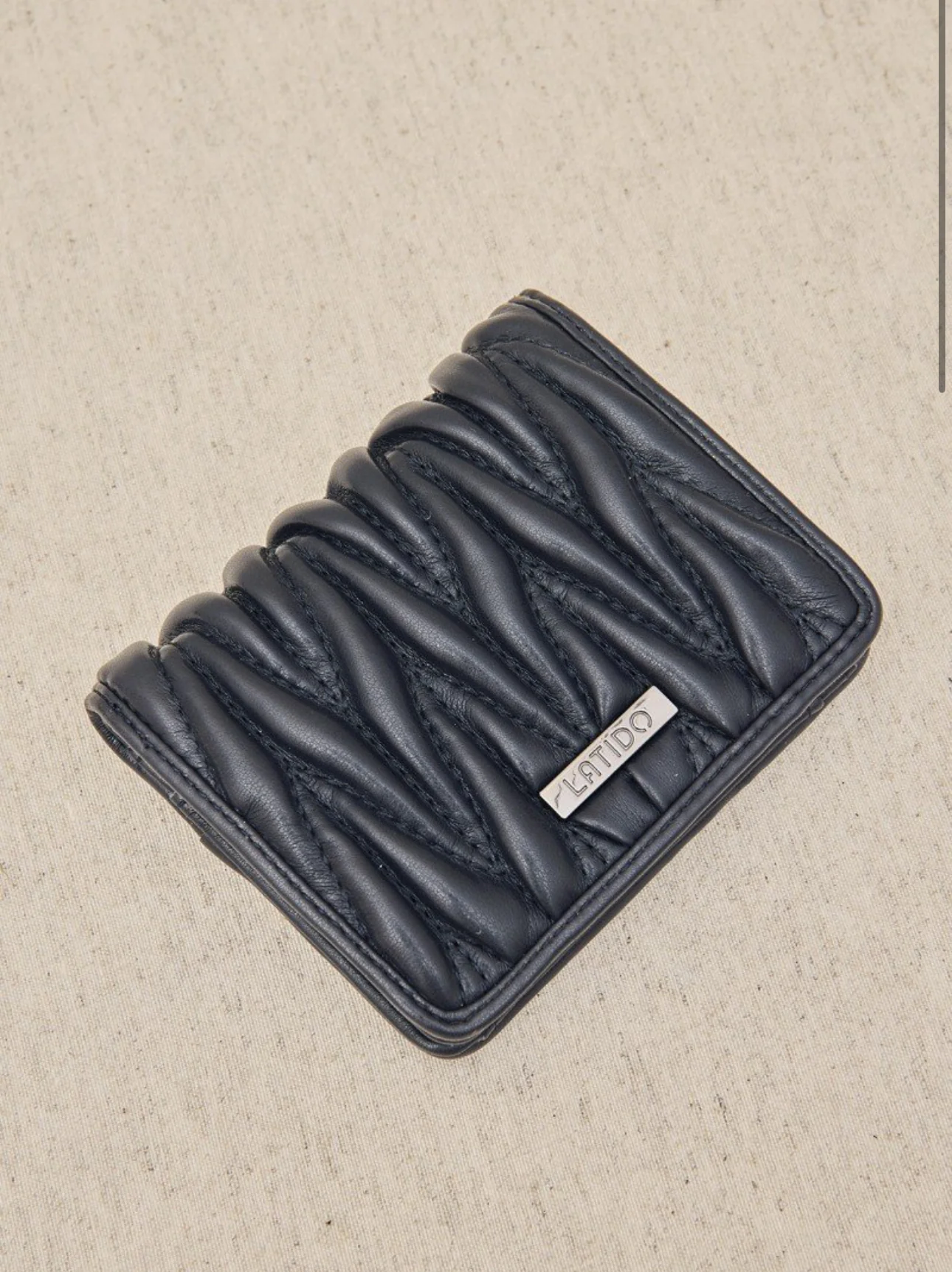 Cartera Monedero Plisado Latido - Imagen 4