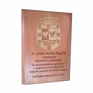 GALVANO MADERA RAULI GRABADO LASER