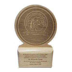 GALVANO MADERA REDONDO GAL 36 19 CM