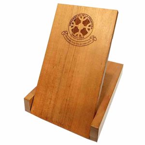 GALVANO CAJA ATRIL MADERA