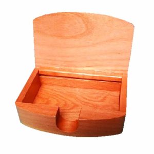 PORTA TARJETAS MADERA