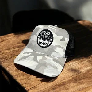Gorra WW TRUCKER Camuflaje Gris Bordado 3D