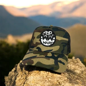 Gorra WW TRUCKER Camuflaje Verde Bordado 3D