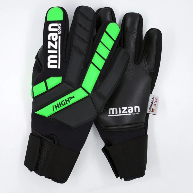 GUANTE ARQUERO HIGH MIZAN VERDE/NEGRO