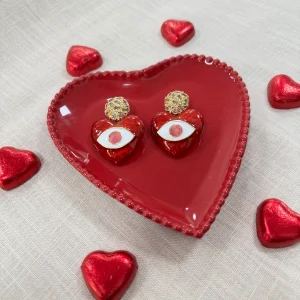 Pendientes Corazón Colores