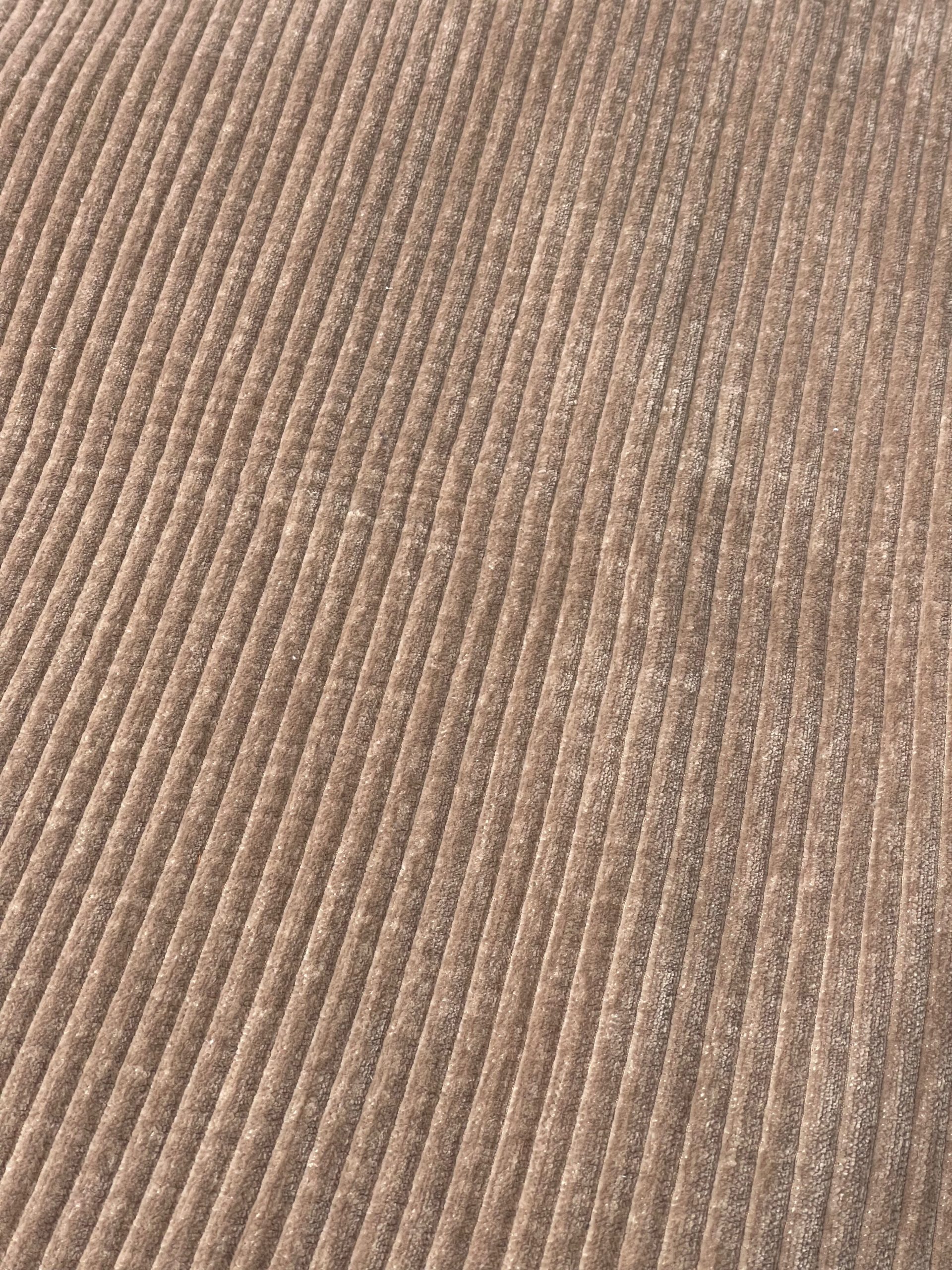 Tejido Chenilla Mosul Pana Gruesa Beige Tostado