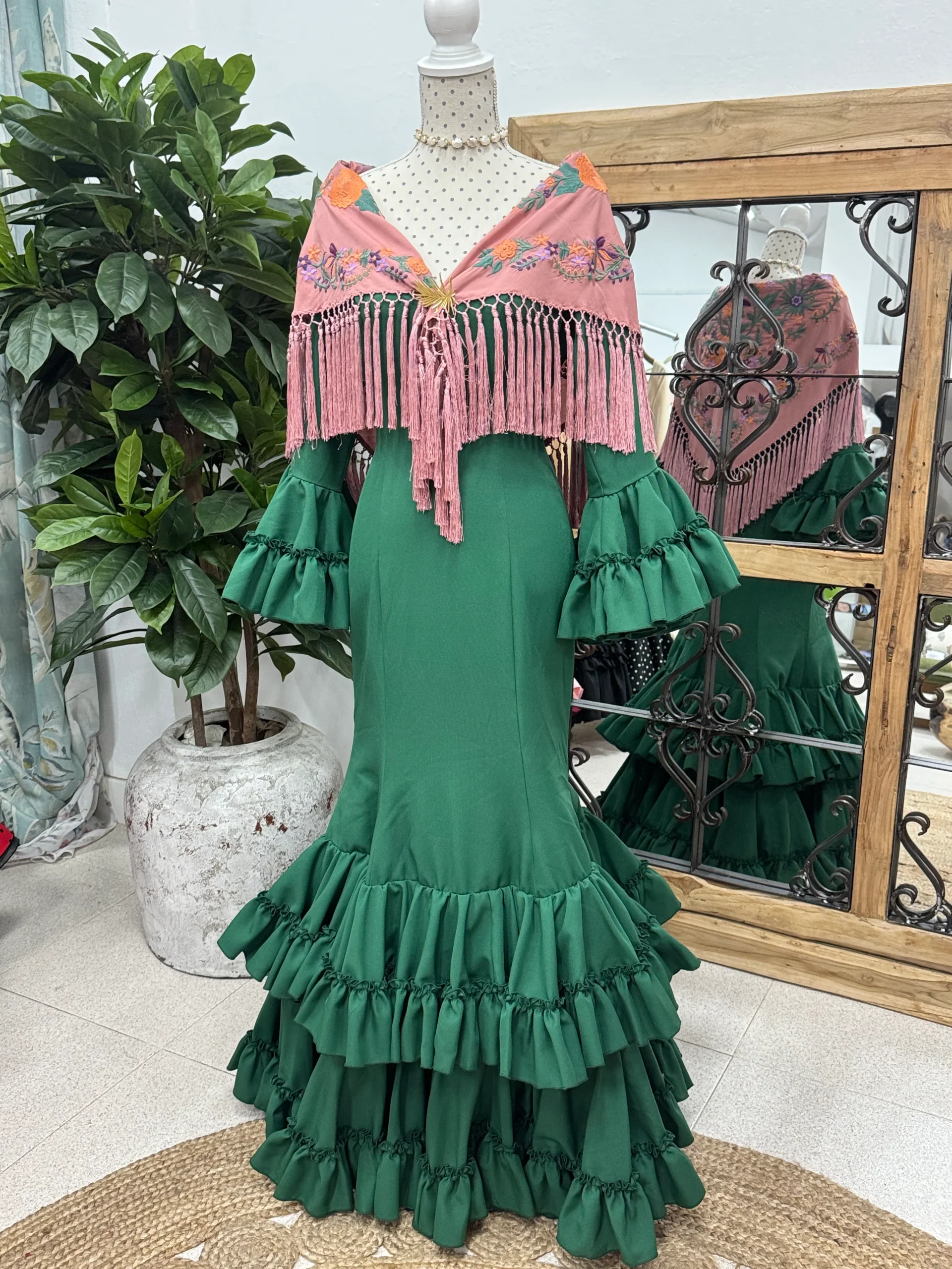 Vestido Flamenca Mod.Hinojos - Imagen 8