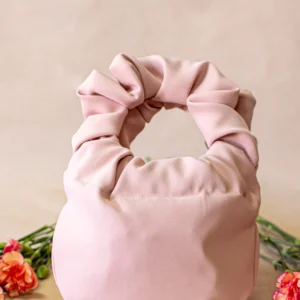 Bolso Bambú Rosa Nude