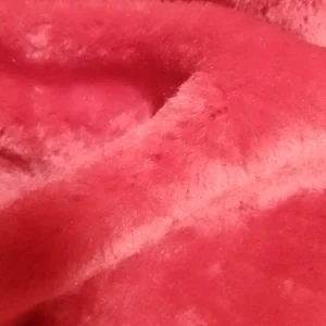 Tejido Peluche Rojo
