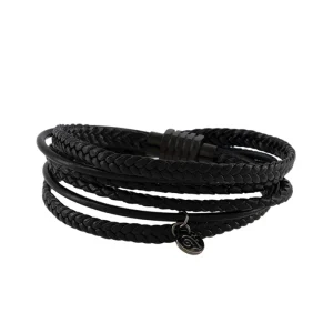 Pulsera Hombre Piel Negro