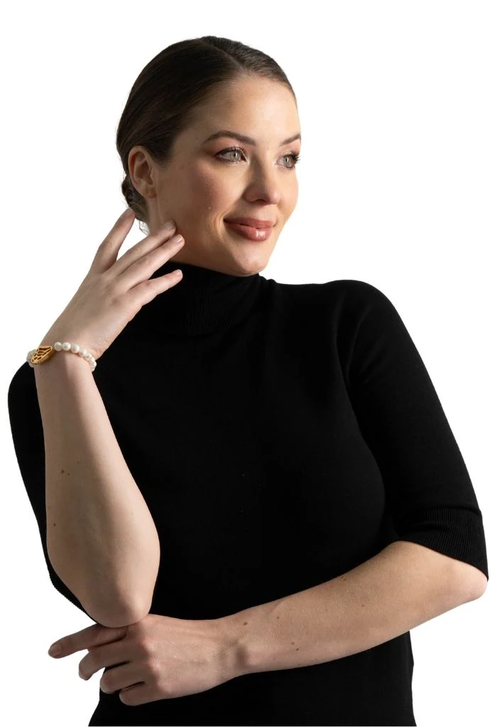 Pulsera Mariposa con Perlas - Imagen 5