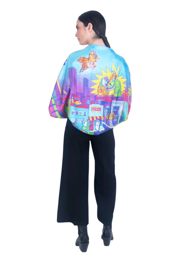 Mascada Destellos Urbanos 90cm - Imagen 5