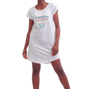 Vestido Orgánico Mujer BALANCE Blanco 1