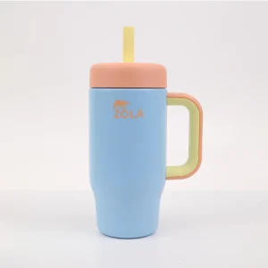 VASO TÉRMICO KIDS 530 ML B/SILICONA