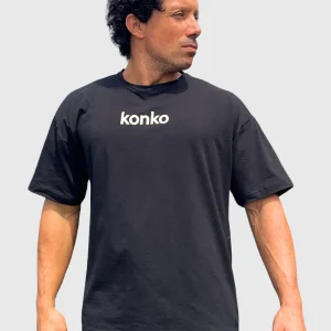 Polera over size Konko profe joako negra