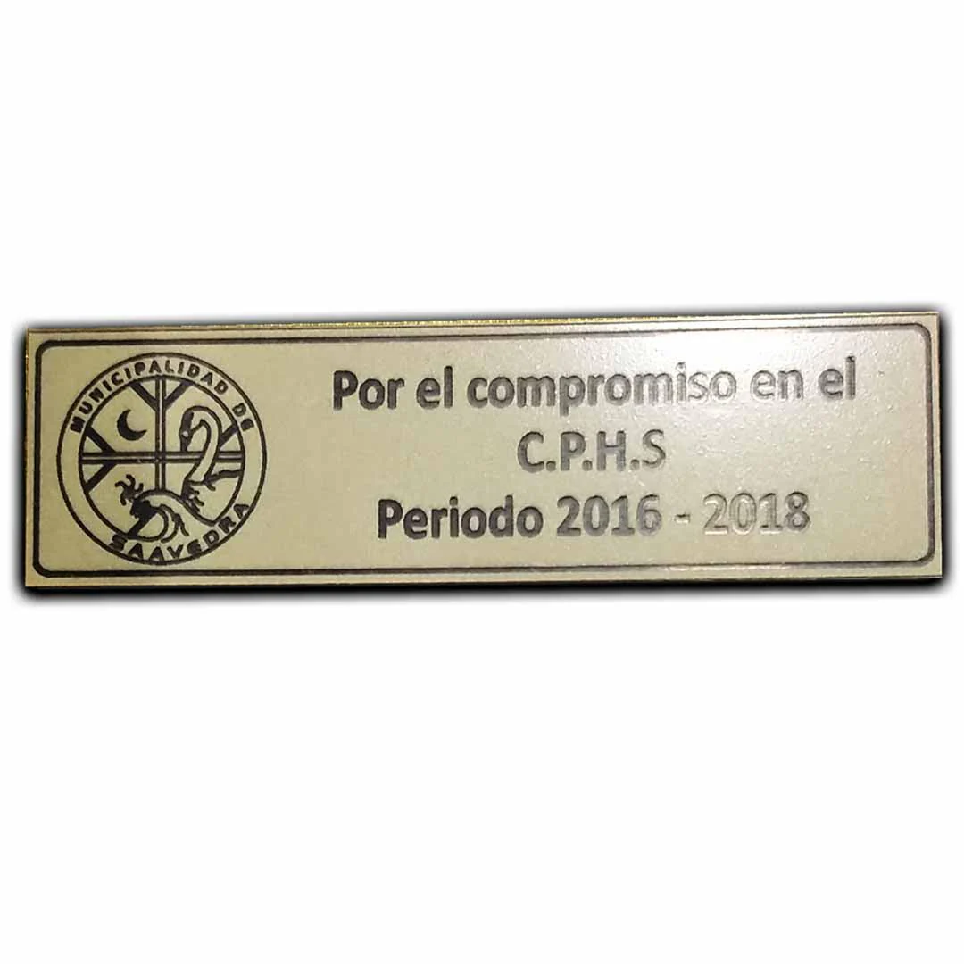 Piochas Aluminio Dorado - Plateado - Negro