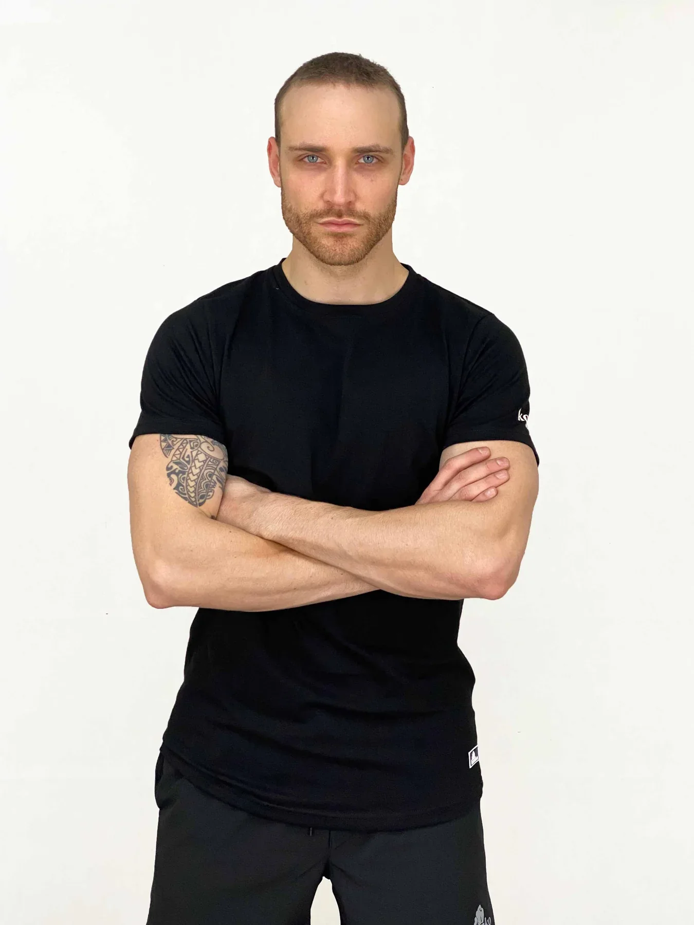 Polera Konko Algodon Clasica Negra