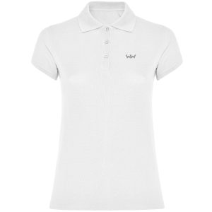 Polo Logo Bordado mujer SEAWW Blanco
