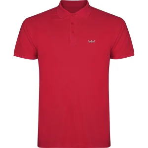 Polo Logo Bordado Niños SEAWW Rojo