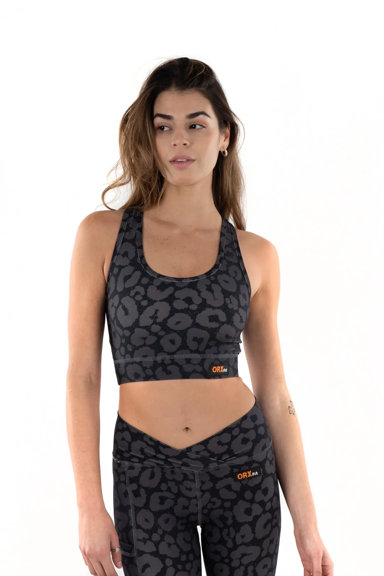 TOP ORX MVMT negro print