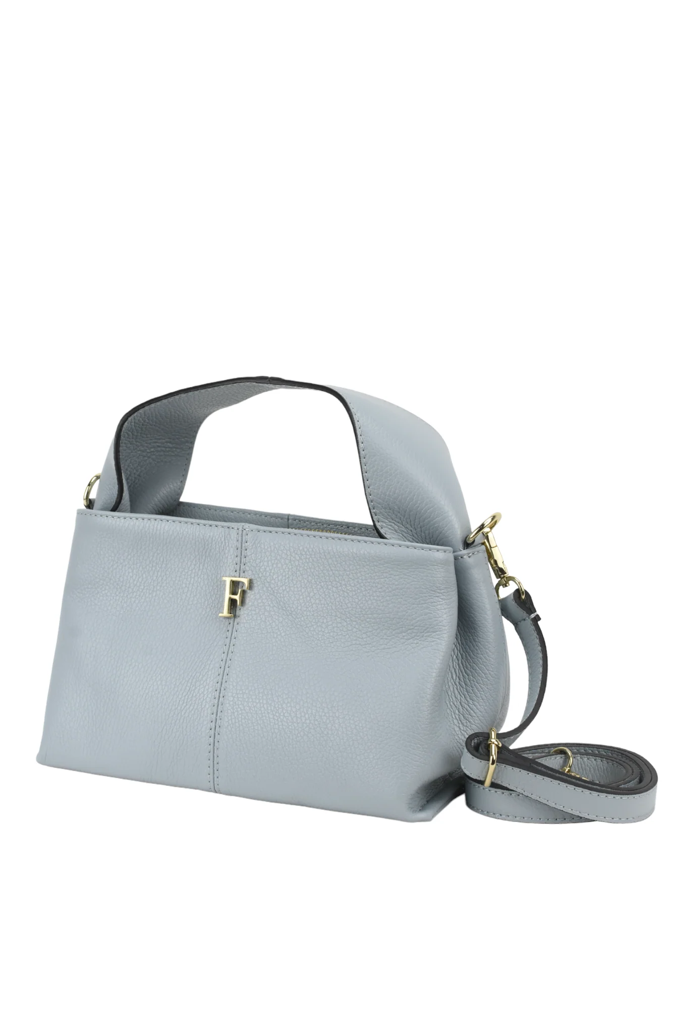 Bolso Piel Azul Claro Matilda Personalizado - Imagen 9