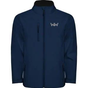 Softshell Logo Bordado hombre MOUNTAIN Marino
