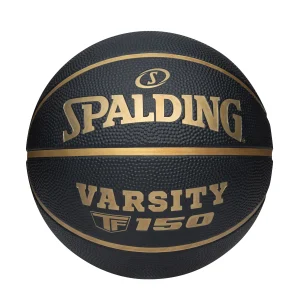 BALON BASQUETBOL SPALDING VARSITY TF150 NEGRO/DORADO  N°7