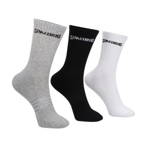 CALCETINES TRIPACK MEDIOS BLANCO/NEGRO/GRIS