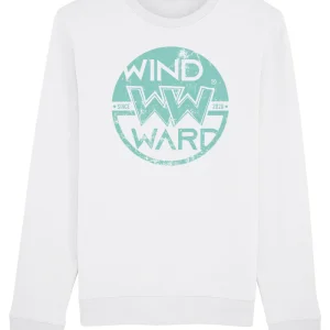 Sudadera Orgánica DESGASTED Blanca Unisex