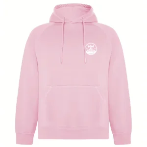 Sudadera Orgánica con capucha SOULSET LOTO Unisex Rosa
